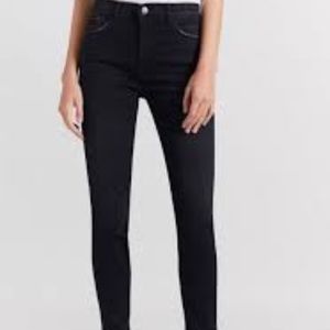 New! Current/Elliott High-waisted Black Stiletto